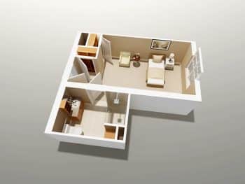 Beach House Assisted Living & Memory Care Floor Plan - Seebreeze
